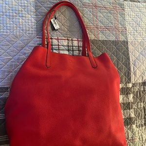 Banana Republic leather tote